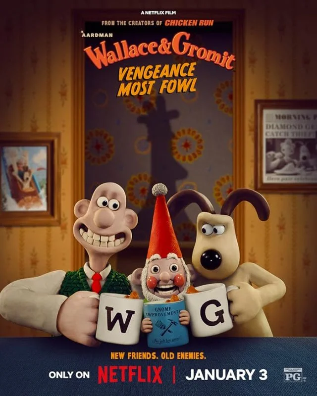 فيلم Wallace And Gromit Vengeance Most Fowl 2024 مترجم