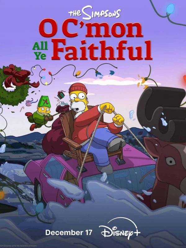 فيلم The Simpsons: O C’mon All Ye Faithful 2024 مترجم