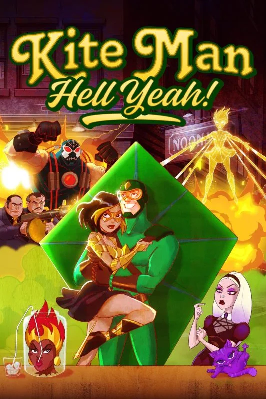 مسلسل Kite Man Hell Yeah الموسم الاول الحلقة 9 التاسعة مترجمة